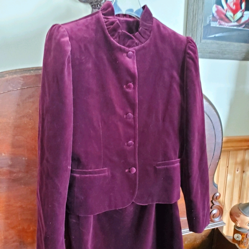 Vintage Velvet Suit